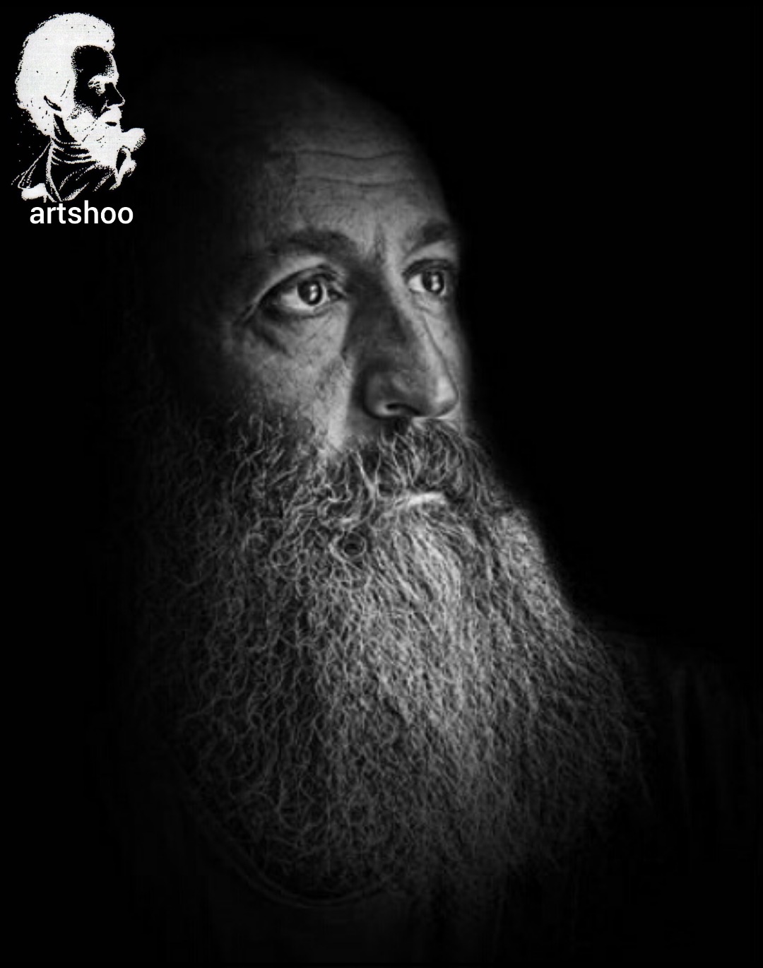 سیاه قلم مدل مداد سفید